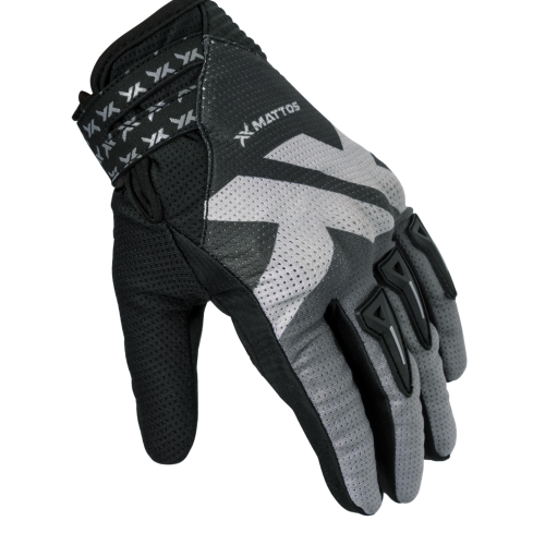 LUVA STREET MATTOS RACING OPTIMUS BLACK GRAY 01